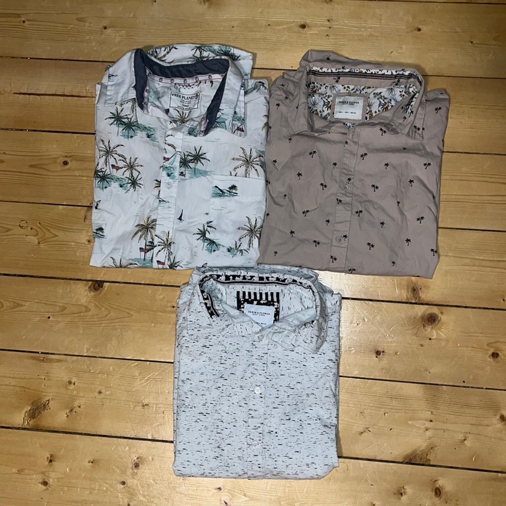 Button up shirt bundle